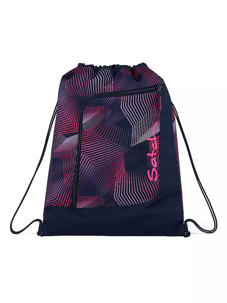 SATCH | Sportbeutel Seismic Pink | schwarz