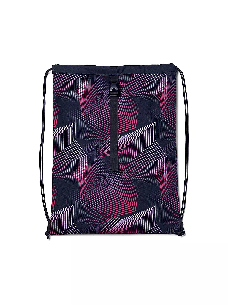 SATCH | Sportbeutel Seismic Pink | schwarz