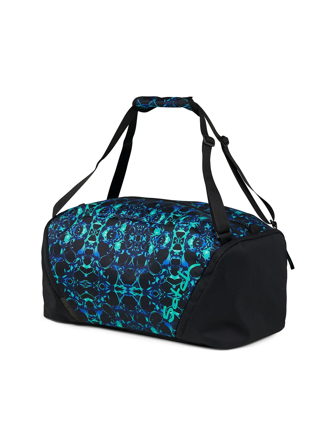 SATCH | Sporttasche - Caleido Blue | schwarz