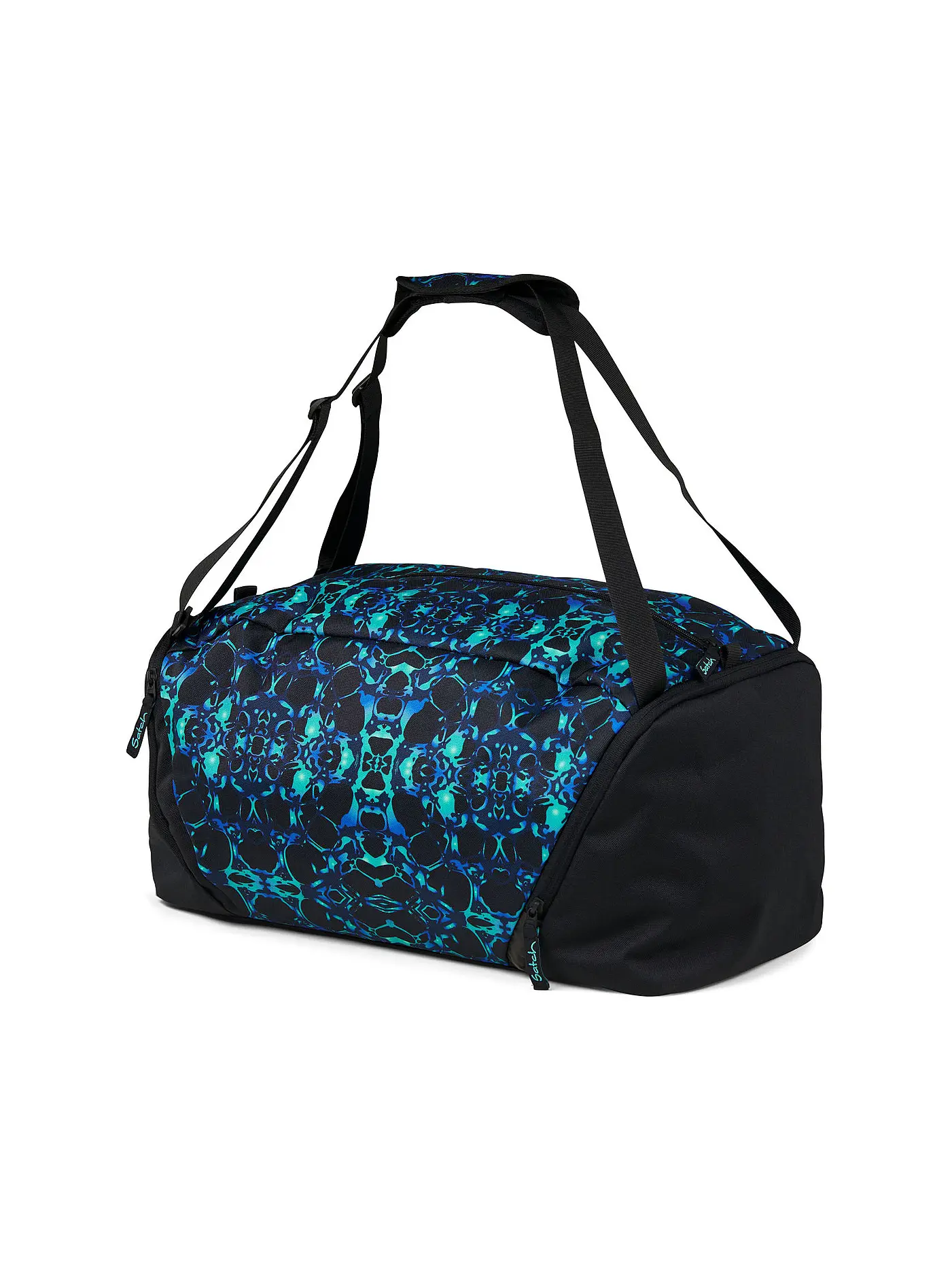 SATCH | Sporttasche - Caleido Blue | schwarz