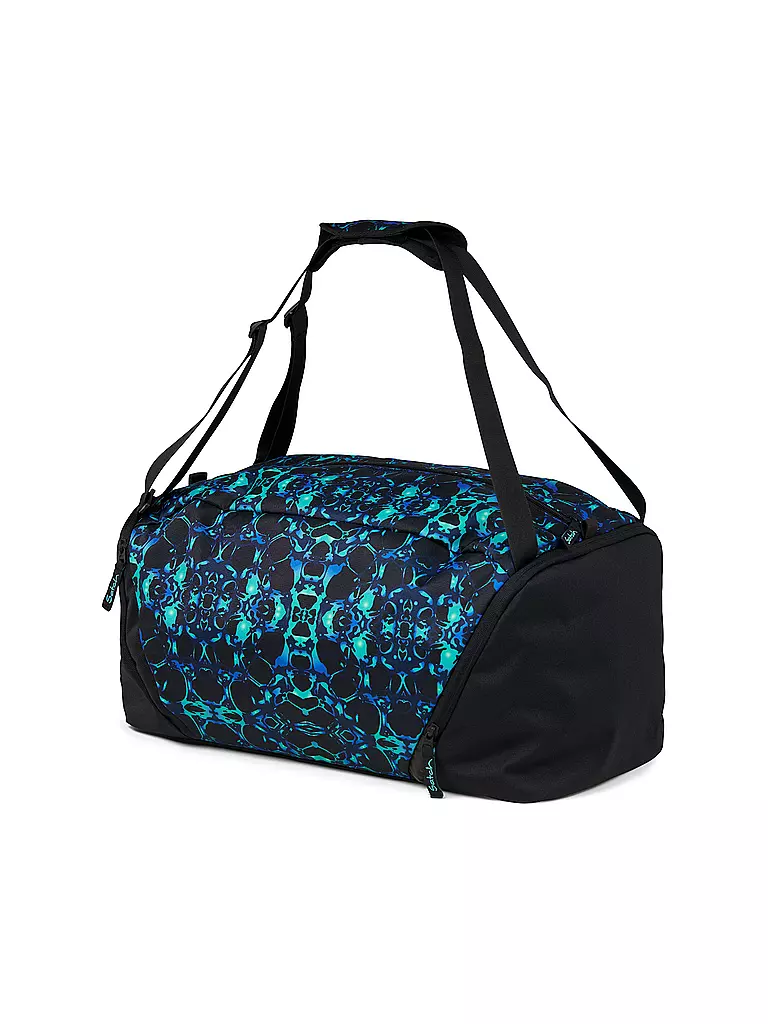 SATCH | Sporttasche - Caleido Blue | schwarz