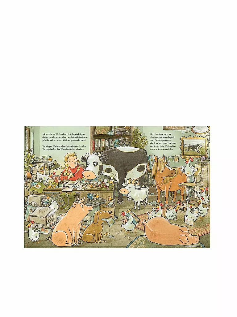 SAUERLAENDER VERLAG | Buch - Lieselotte Weihnachtskuh | keine Farbe