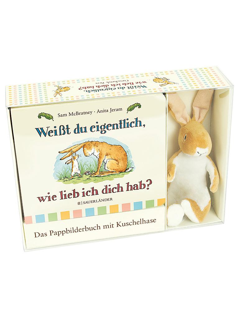 SAUERLAENDER VERLAG | Buch - Weißt du eigentlich, wie lieb ich dich hab inkl. Kuschelhase | keine Farbe