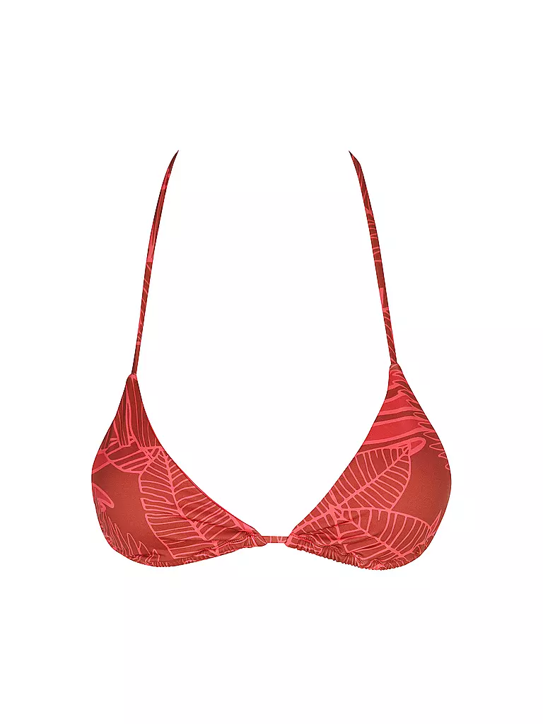 SAVE THE DUCK | Damen Bikini Top XARA macro palms red | rot
