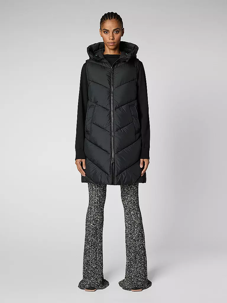SAVE THE DUCK | Steppgilet JULIET | schwarz
