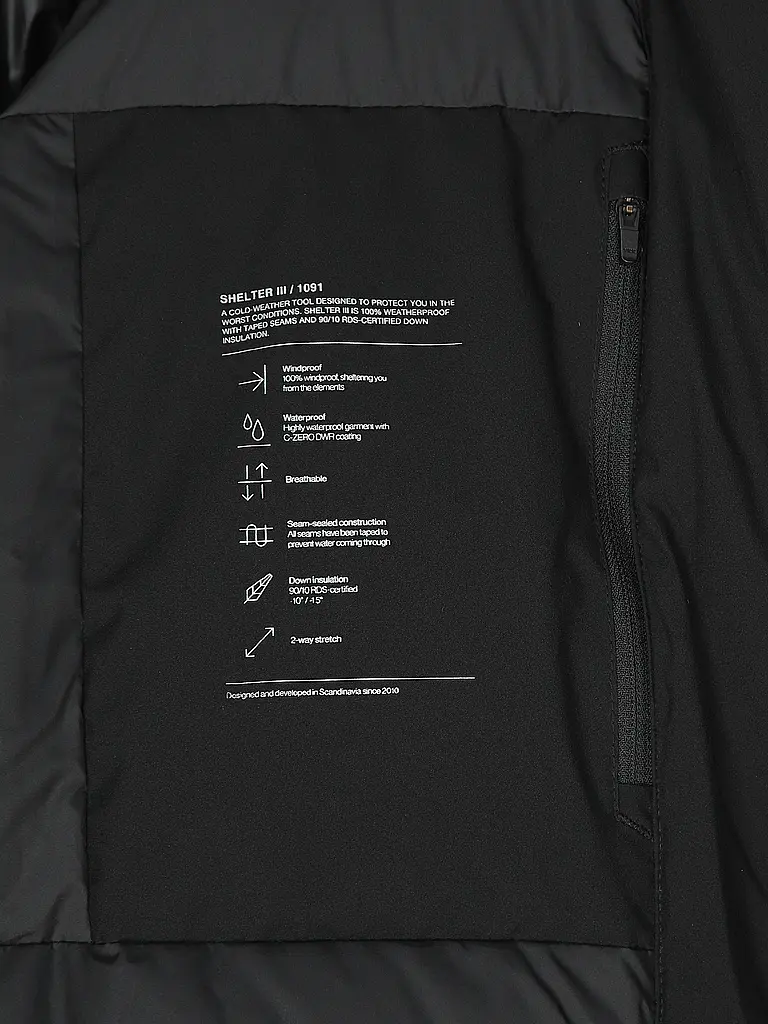 SCANDINAVIAN EDITION | Parka SHELTER II | Schwarz