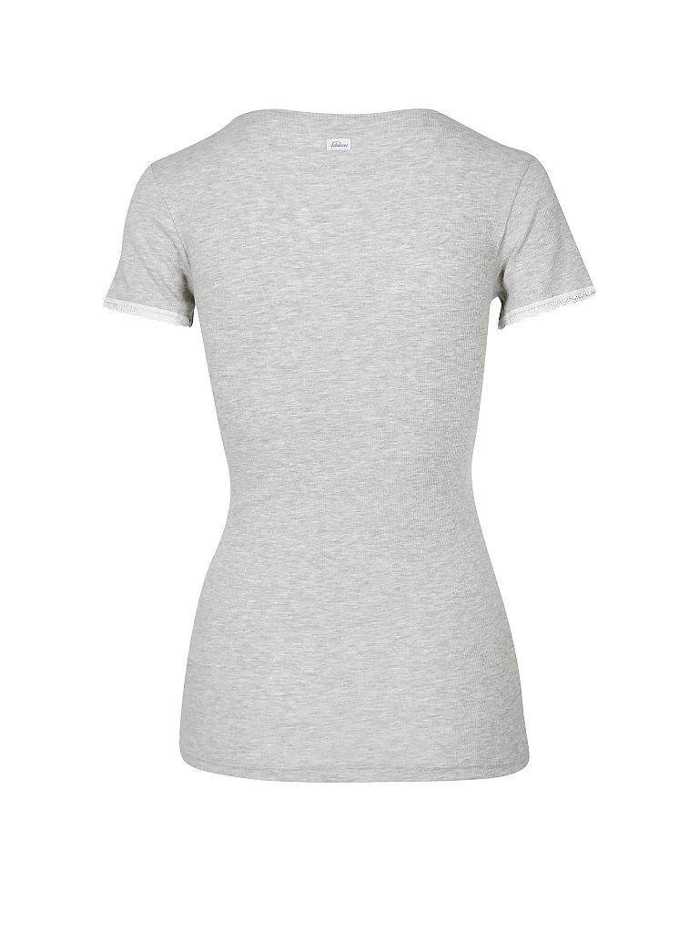 SCHIESSER REVIVAL | T-Shirt "Maike" (Grau Melange) | grau