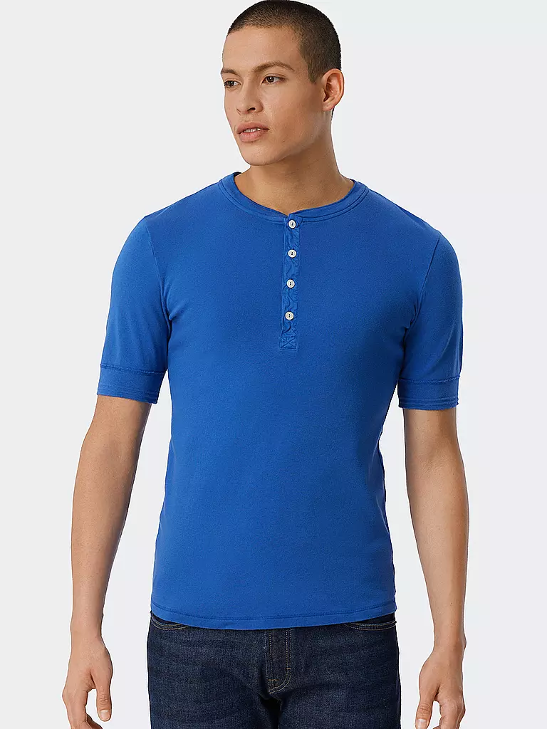 SCHIESSER REVIVAL | T-Shirt KARL-HEINZ | blau