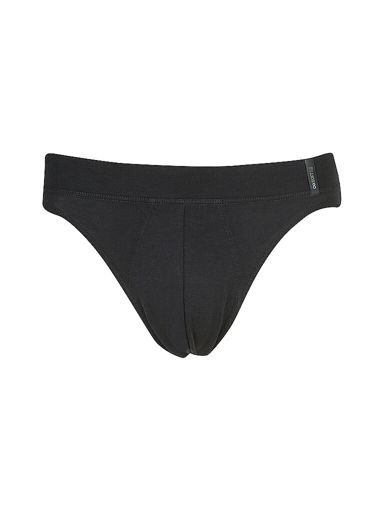 SCHIESSER Slip LONG LIFE SOFT blauschwarz blau | XXL