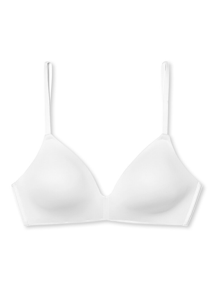 SCHIESSER BH gepadded ohne Bügel INVISIBLE SOFT weiss weiss | 75C