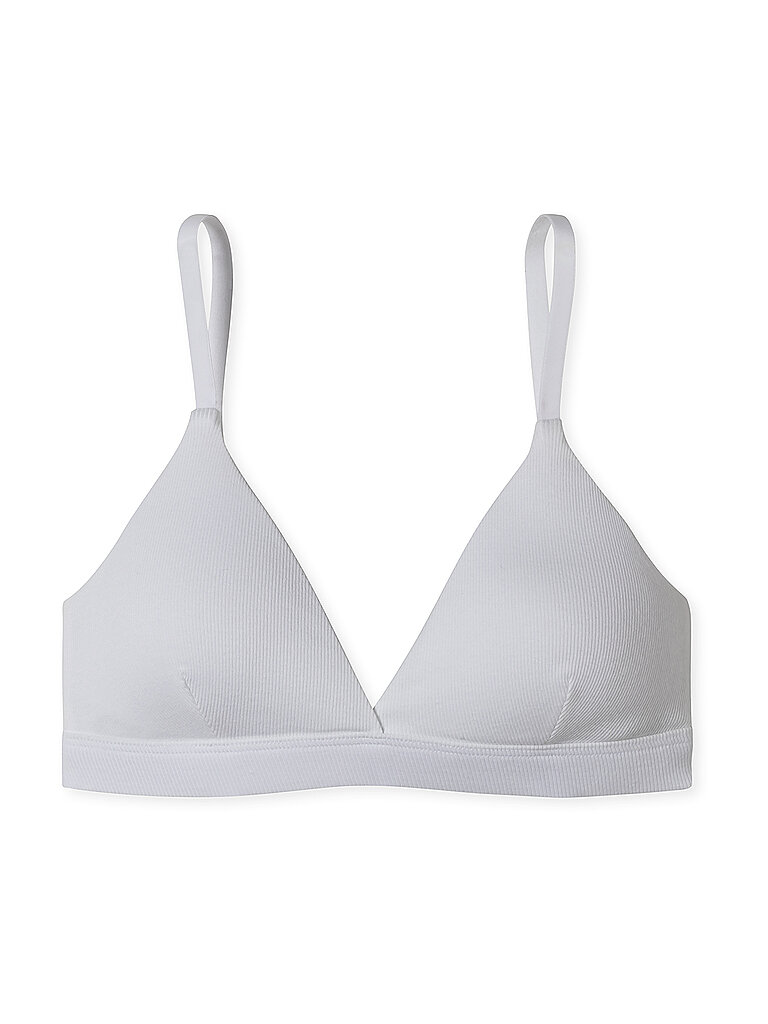 SCHIESSER BH mit herausnehmbaren Pads RIB weiss weiss | 75B