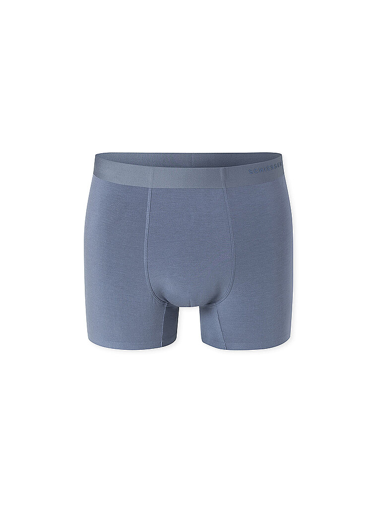 SCHIESSER Pants blaugrau blau | S