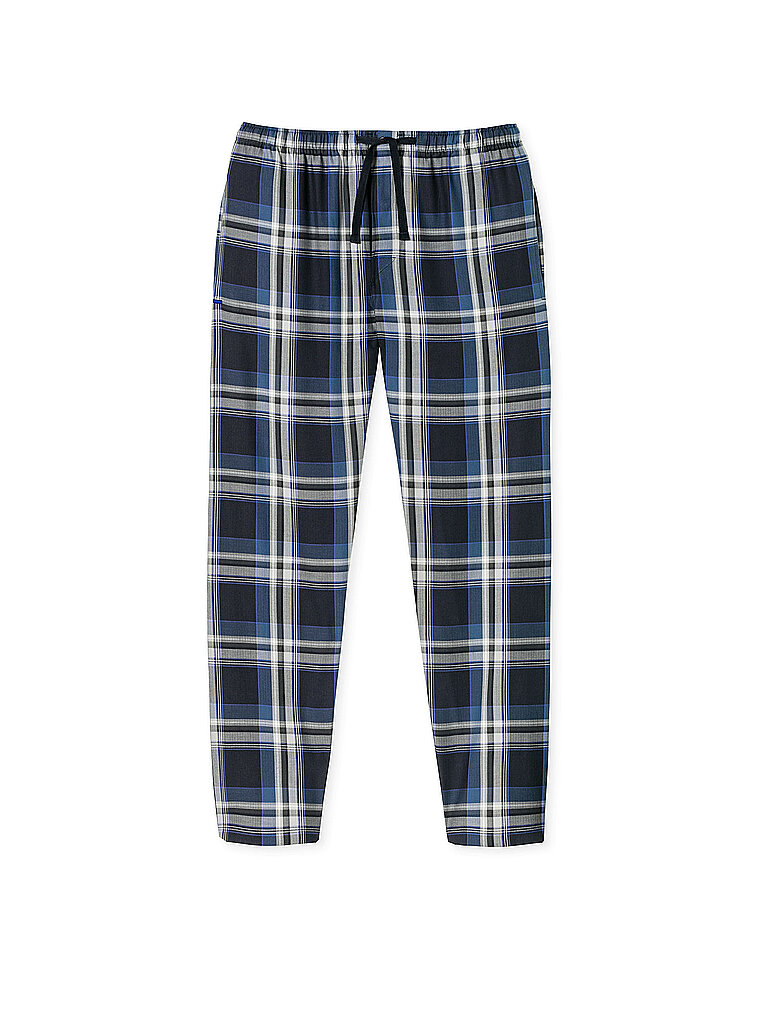 SCHIESSER Pyjamahose multicolor 3 dunkelblau | 48