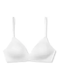 SCHIESSER | BH ohne Bügel INVISIBLE SOFT schwarz | weiss
