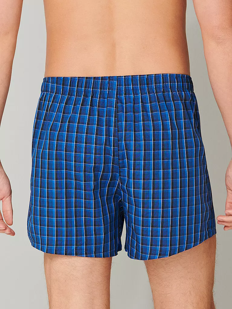 SCHIESSER | Boxershorts 2er Pkg  | blau