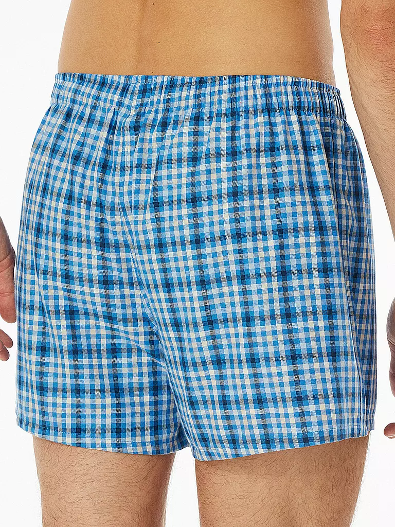 SCHIESSER | Boxershorts 2er Pkg | blau