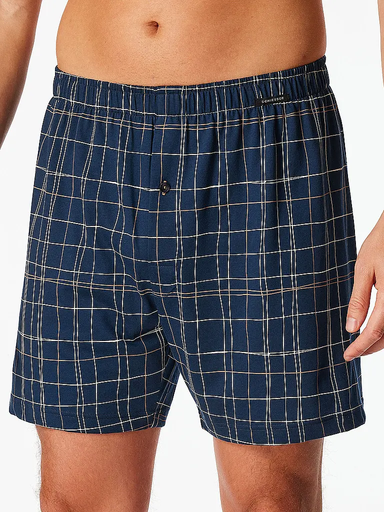 SCHIESSER | Boxershorts 2er Pkg. sortiert 11 | blau