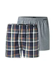 SCHIESSER | Boxershorts 2er Pkg. sortiert 5 | blau