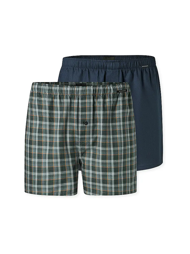 SCHIESSER | Boxershorts 2er Pkg. sortiert 5 | blau