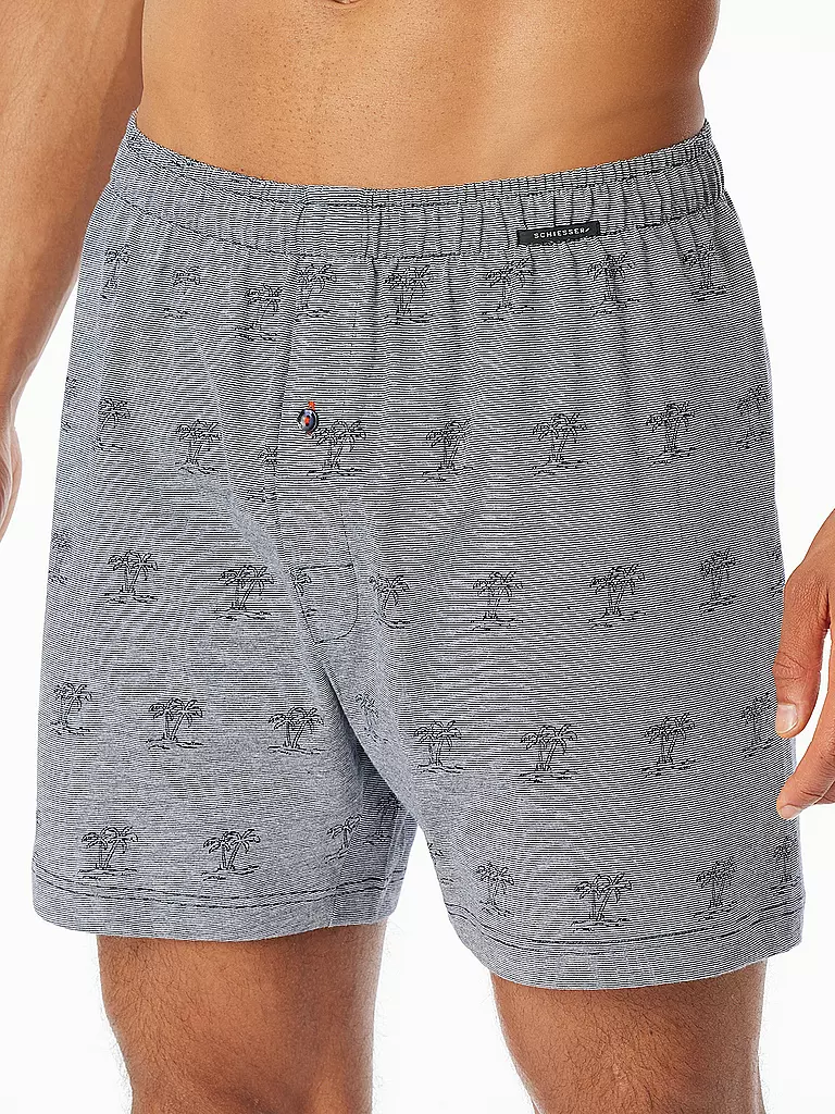 SCHIESSER | Boxershorts 2er Pkg. sortiert 7 | blau