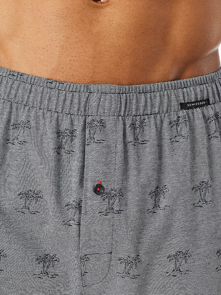 SCHIESSER | Boxershorts 2er Pkg. sortiert 7 | blau