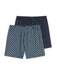 SCHIESSER | Boxershorts 2er Pkg. sortiert 11 | blau