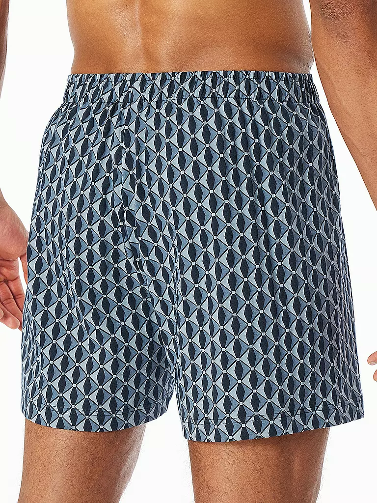 SCHIESSER | Boxershorts 2er Pkg. sortiert 8 | blau