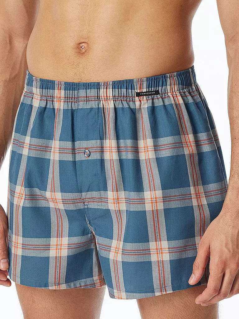 SCHIESSER | Boxershorts 2er Pkg. | olive