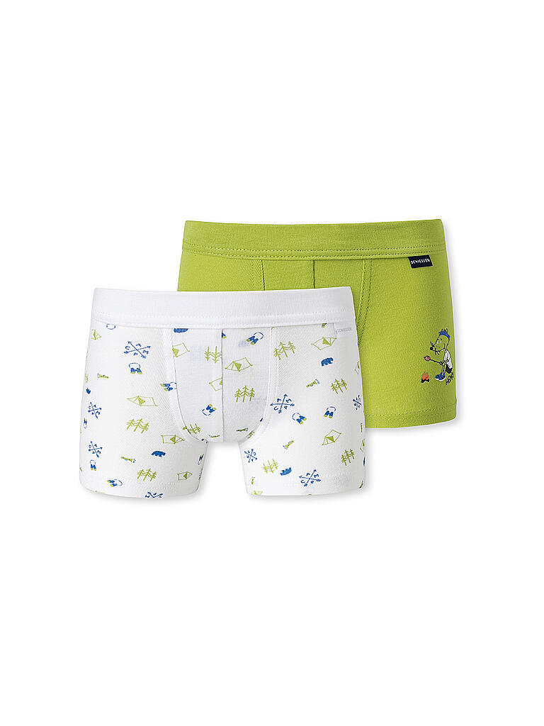 SCHIESSER | Jungen Pants 2er Pkg Henry sortiert 1 | grün