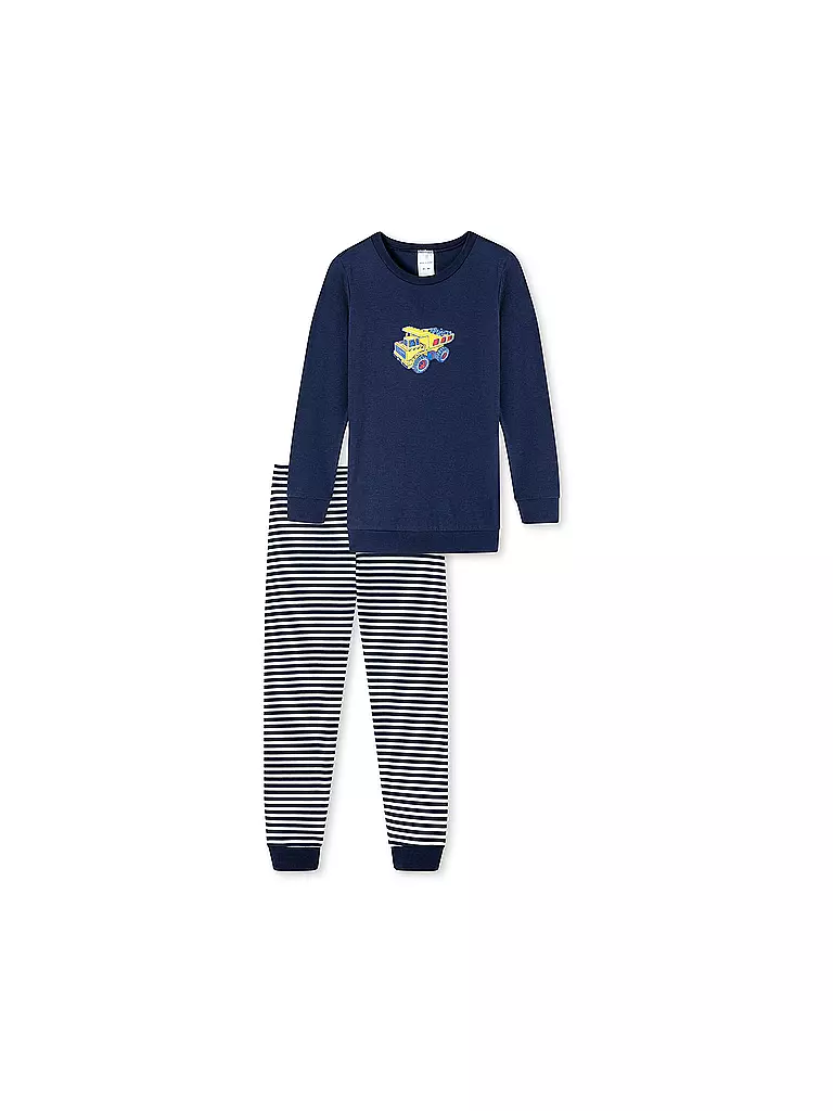 SCHIESSER | Jungen Pyjama  | blau