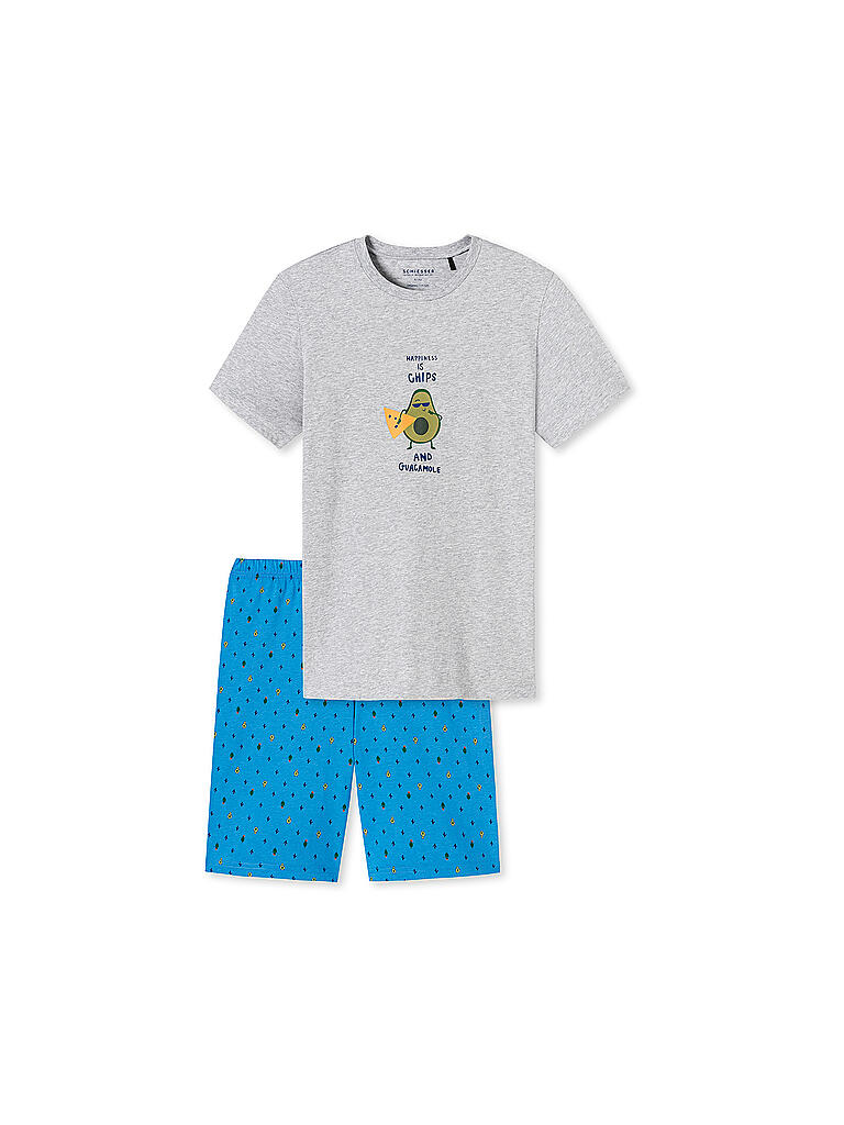 Schiesser Jungen Pyjama Set - Warme Schlafanzüge Größe 140-176