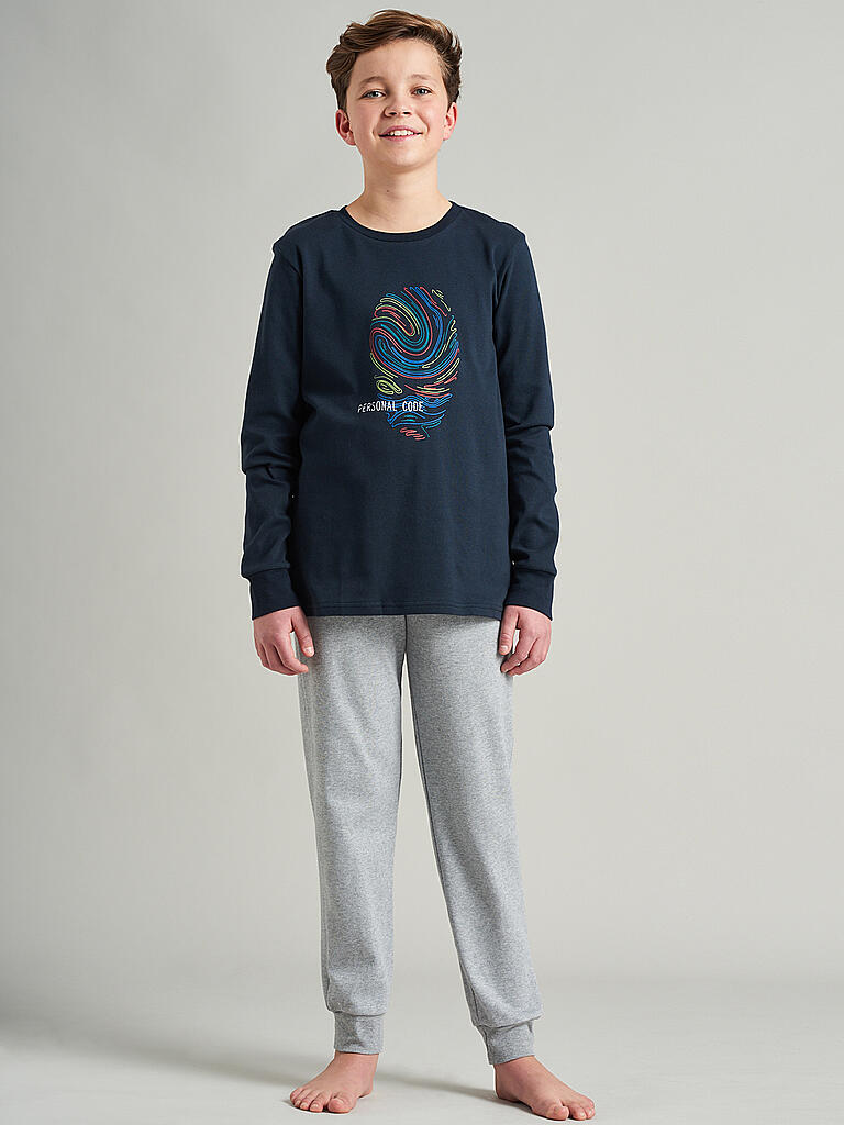 Jungen-Pyjama Mit Streifen - DE
