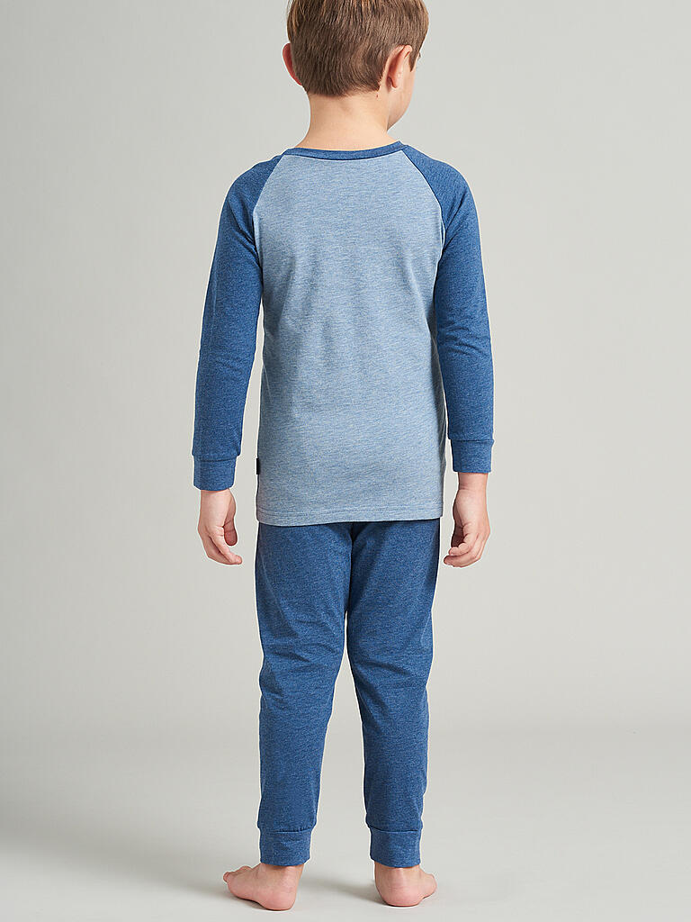 SCHIESSER | Jungen Pyjama | blau