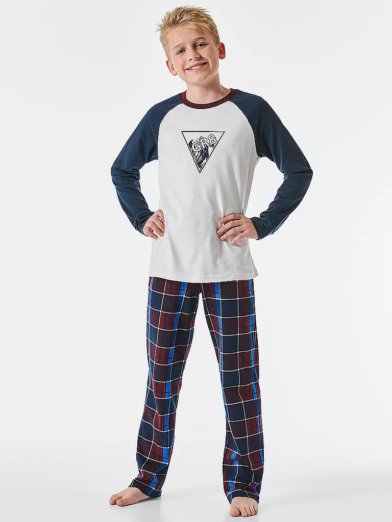 Schiesser Jungen Pyjama-Set – Kurz, 100% Bio-Baumwolle, Größe 140-176, Mit Coolem Print