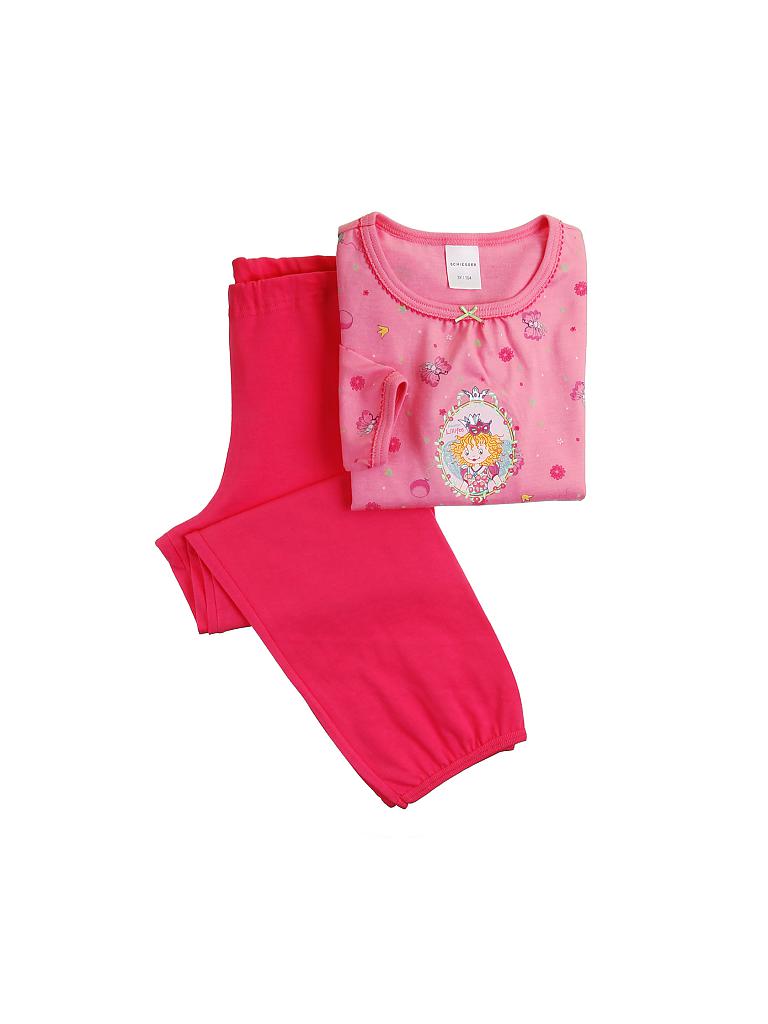 SCHIESSER | Mädchen-Pyjama 2-tlg  "Prinzessin Lillifee" | rosa