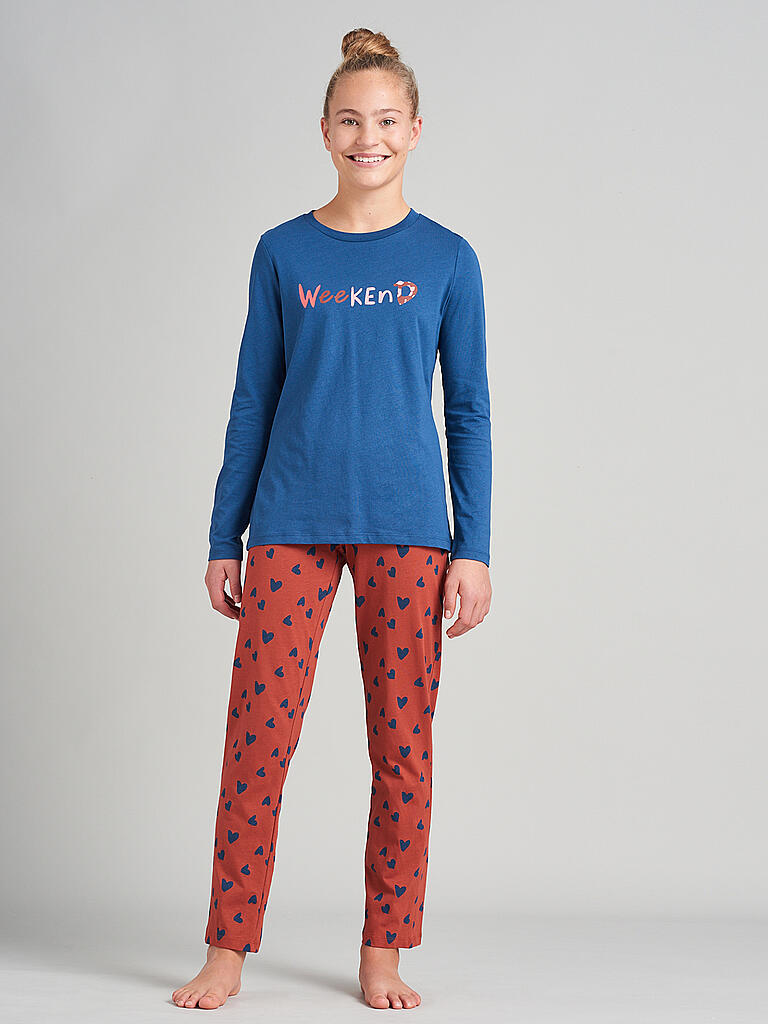 Schiesser LANG - Pyjama - Grün