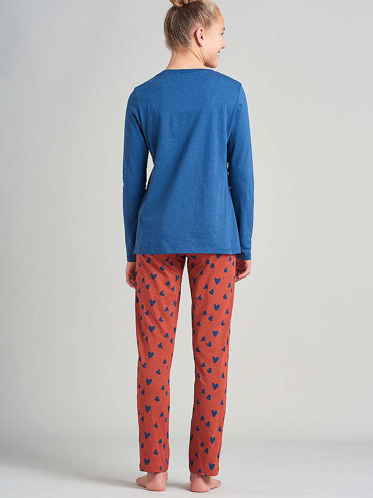 Bücher Für Mädchen Ab 10 SCHIESSER Mädchen Pyjama blau