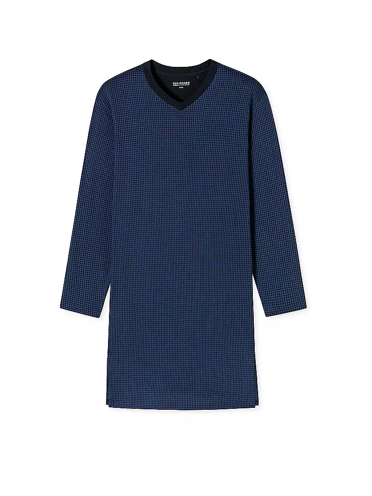 SCHIESSER | Nachthemd  | blau