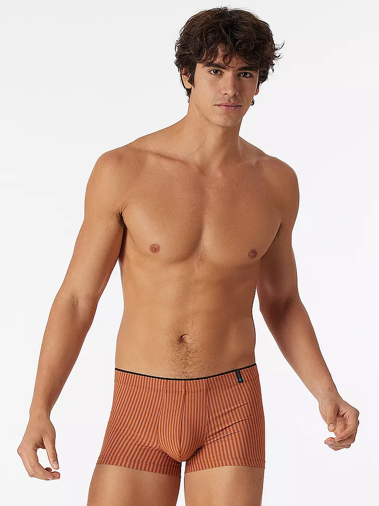 SCHIESSER | Pants LONG LIFE SOFT whisky | orange