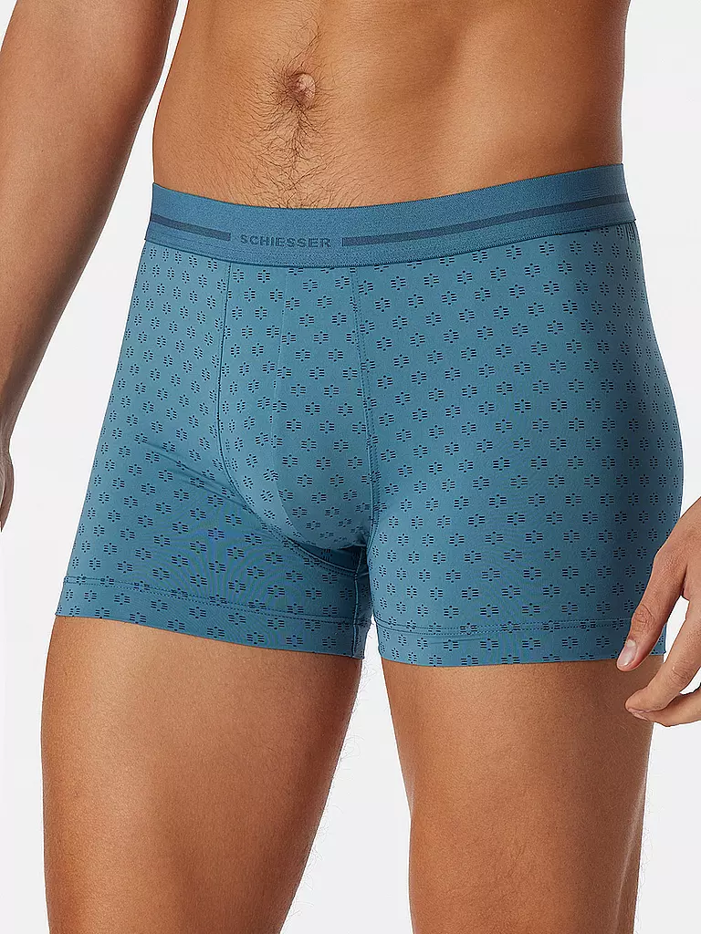SCHIESSER | Pants petrol | blau