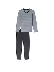SCHIESSER | Pyjama | grau