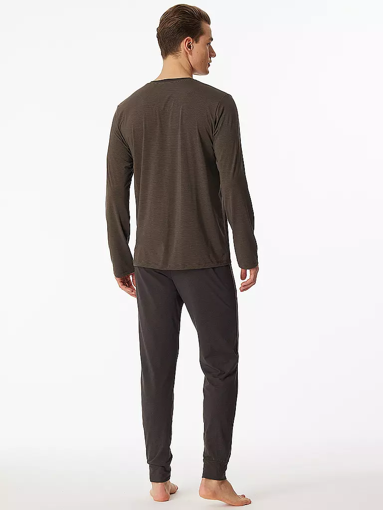 SCHIESSER | Pyjama | blau