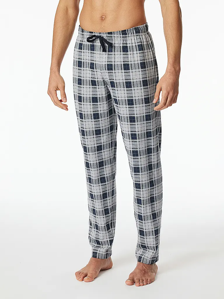 SCHIESSER | Pyjamahose  | Blau