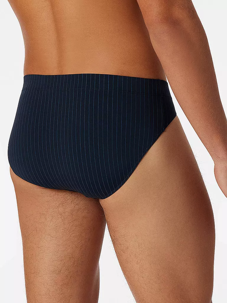 SCHIESSER | Slip nachtblau | grau
