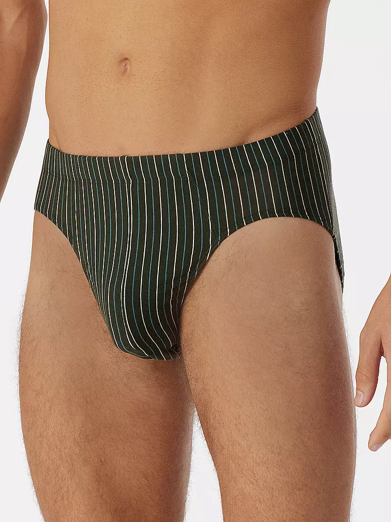 SCHIESSER | Slip petrol | blau