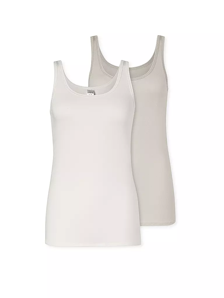 SCHIESSER | Top 2er Pkg. sortiert 4 | beige