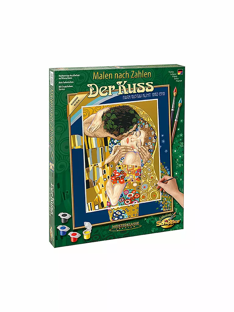 SCHIPPER | Malen nach Zahlen - "Der Kuss" nach Gustav Klimt | keine Farbe