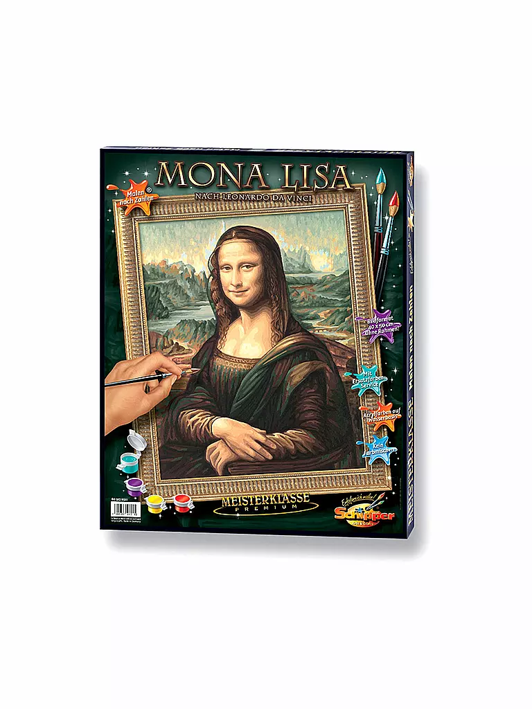 SCHIPPER | Malen nach Zahlen - Mona Lisa | keine Farbe