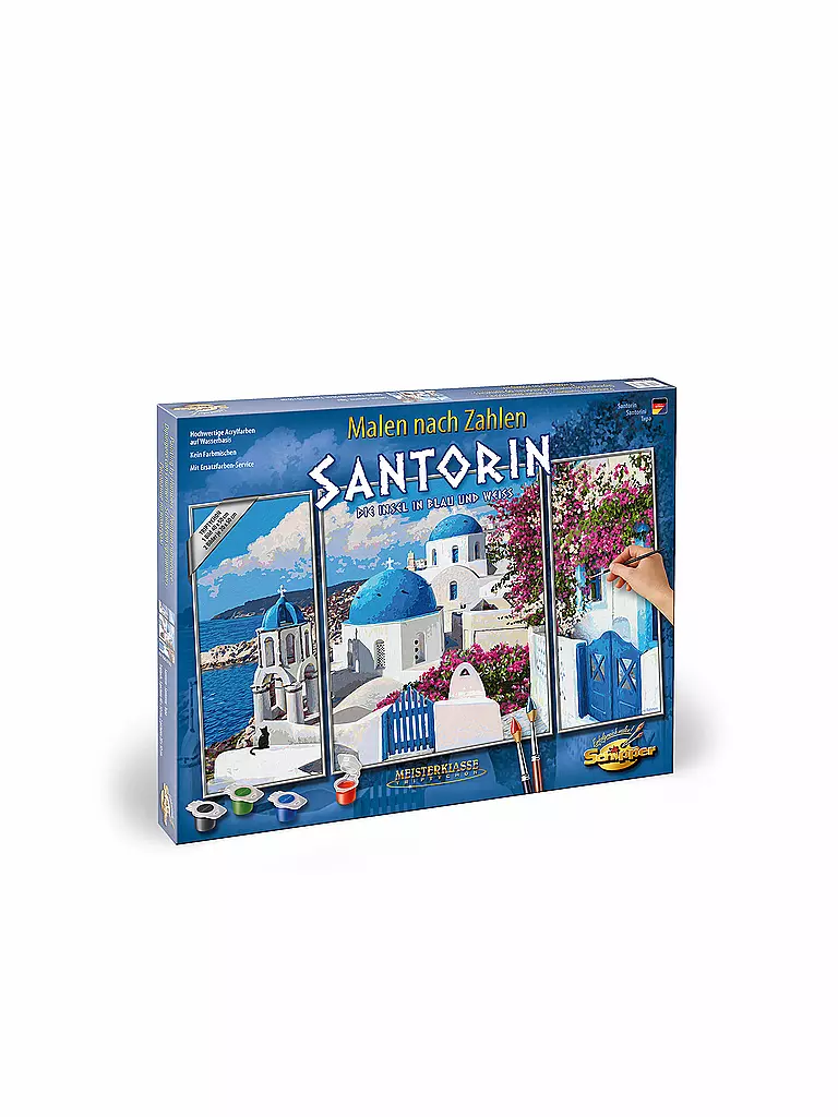 SCHIPPER | Malen nach Zahlen - Santorin | keine Farbe