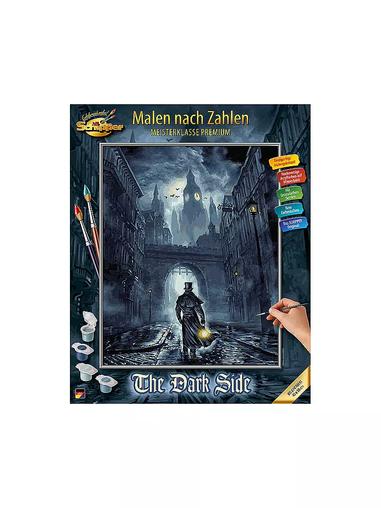 SCHIPPER | Malen nach Zahlen - The Dark Side | keine Farbe
